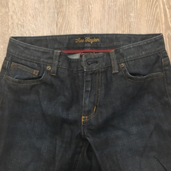 Ann Taylor Jeans 4 dark wash modern fit Lindsay - Picture 4 of 6
